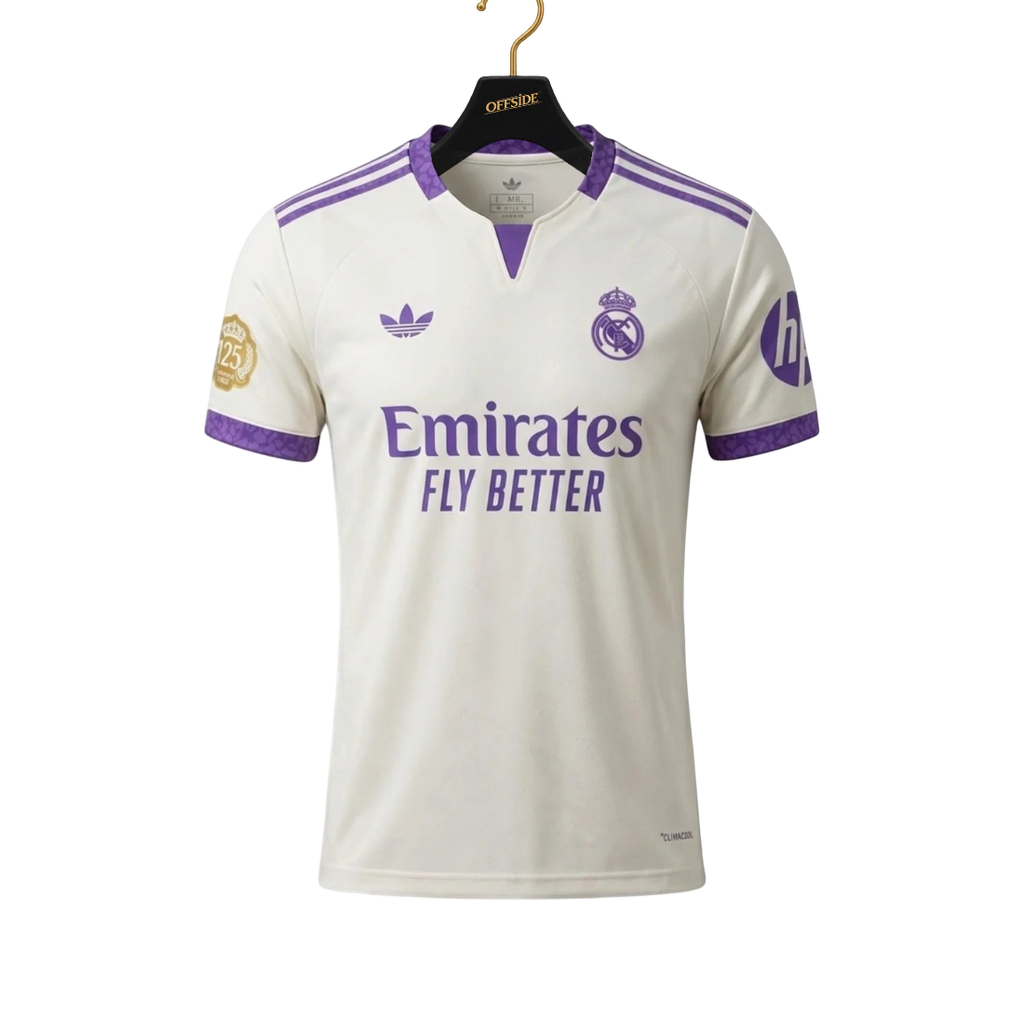 Real Madrid — 125e anniversaire — 26/27 — recto