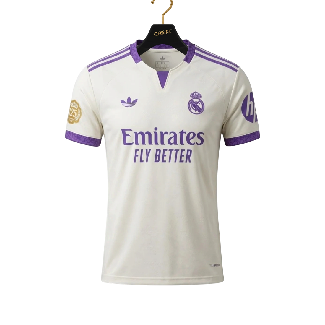 Real Madrid — 125e anniversaire — 26/27 — recto