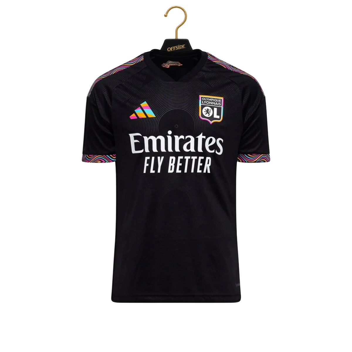 Olympique lyonnais — Deuxième maillot extérieur — 26/27 — recto