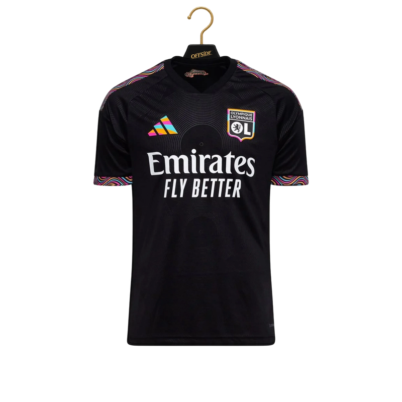 Olympique lyonnais — Deuxième maillot extérieur — 26/27 — recto