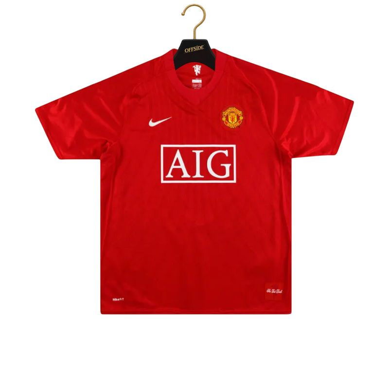 Manchester United 2007/09 — Domicile — Cristiano Ronaldo 7